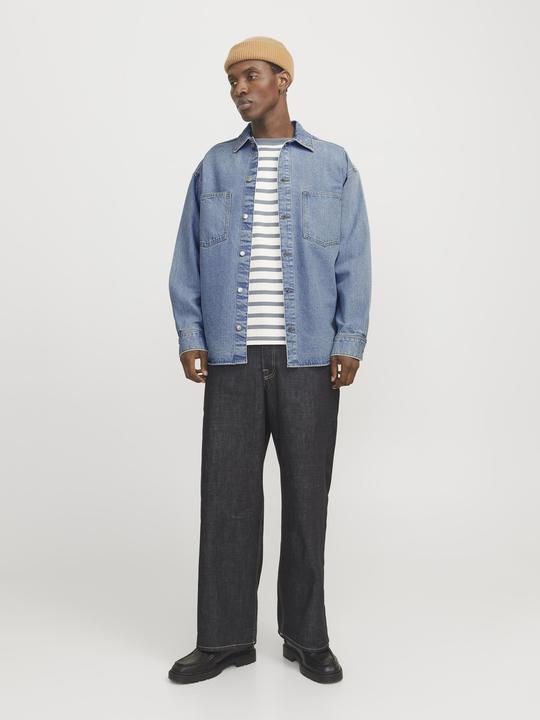 Actual product image Jack & Jones Jorhenry Denim Overshirt Ls Sn (M)