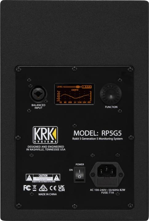 Actual product image KRK Rokit RP5 G5 (Active, 1 pc., 1x 55 W)
