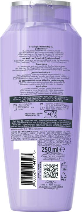 Immagine prodotto L'Oréal Paris Idra Ialuronico (250 ml, Shampoo liquido)