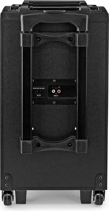 Produktbild Nedis Bluetooth®-Party-Lautsprecher | max. Batteriespielzeit: 6.5 Std | 120 W | Tragegriff | Partyli (6.50 h, Batteriebetrieb)