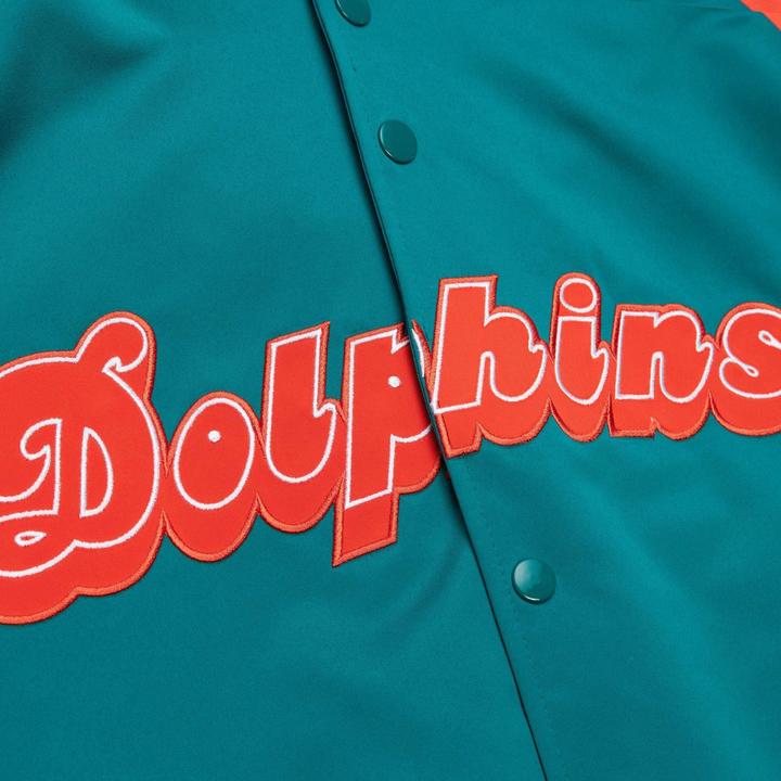Immagine prodotto Mitchell & Ness M&N Giacca in raso leggero - Miami Dolphins Dan Marino - L (L)