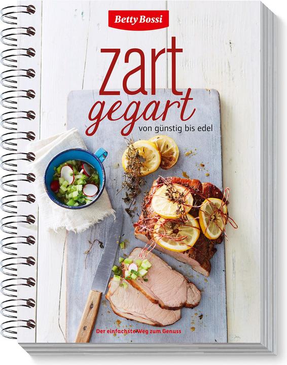 Produktbild Betty Bossi Kochbuch Zart gegart - von günstig bis edel (Deutsch, Betty Bossi, 2022)