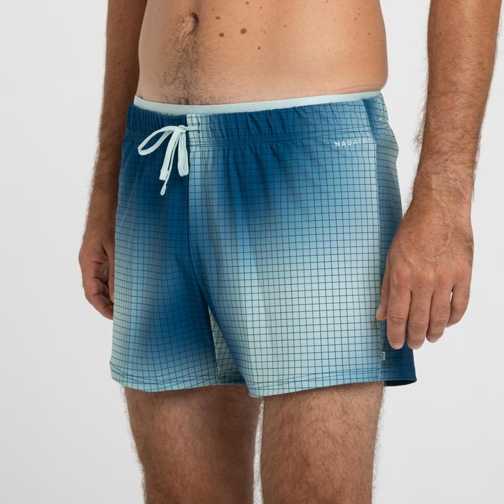 Produktbild Nabaiji Schwimmshorts Herren kurz - 100 Camo blau (XL)