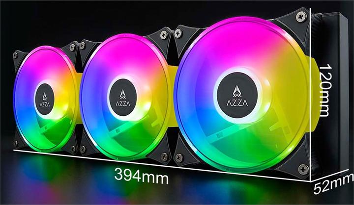 Actual product image Azza WAK Blizzard SP 360 ARGB
