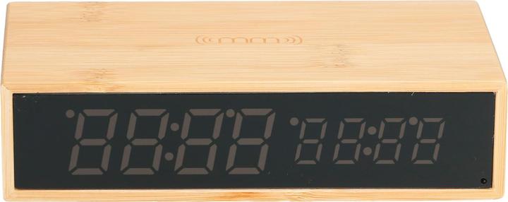 Produktbild Mikamax Bamboo Wireless Charger Clock (15 W)