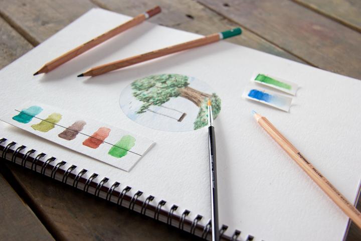 Actual product image Van Gogh Watercolour paint 569 Azo yellow M, 1 piece (Azogelb Medium, 1000 ml)