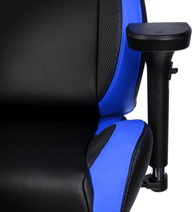 Produktbild noblechairs EPIC Compact Gaming Stuhl - schwarz/carbon/blau