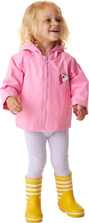 Actual product image Regatta Childrens/Kids Animal Luna The Unicorn Waterproof Jacket (104)