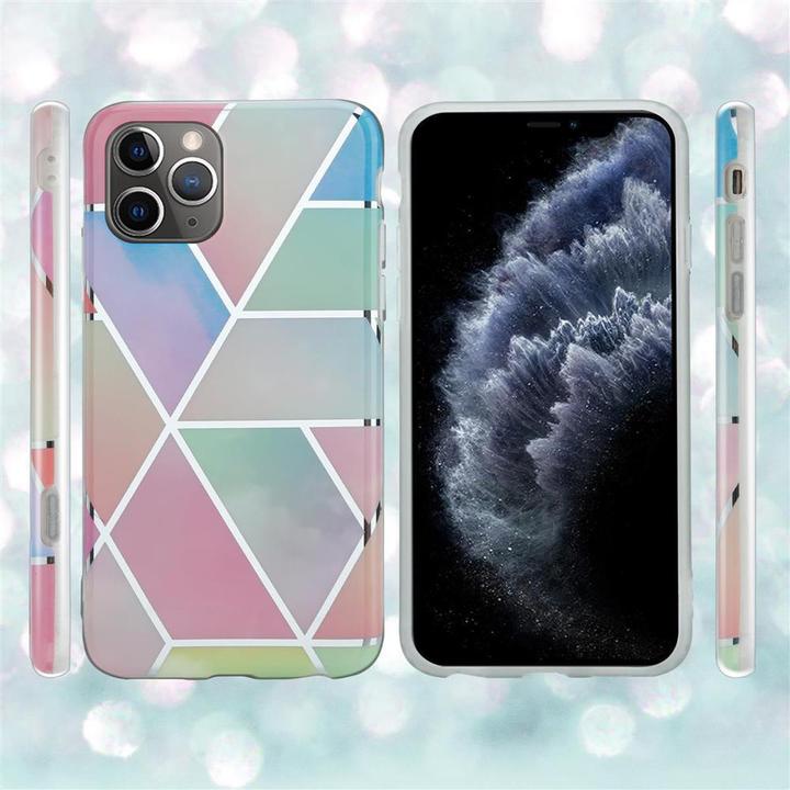 Produktbild Cadorabo IMD TPU Bunter Marmor Cover (Apple iPhone 11 Pro Max)