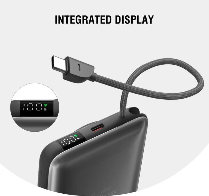 Image du produit 4smarts Wireless Powerbank Enterprise Pocket spacegrau (10000 mAh, 22.50 W, 37 Wh)