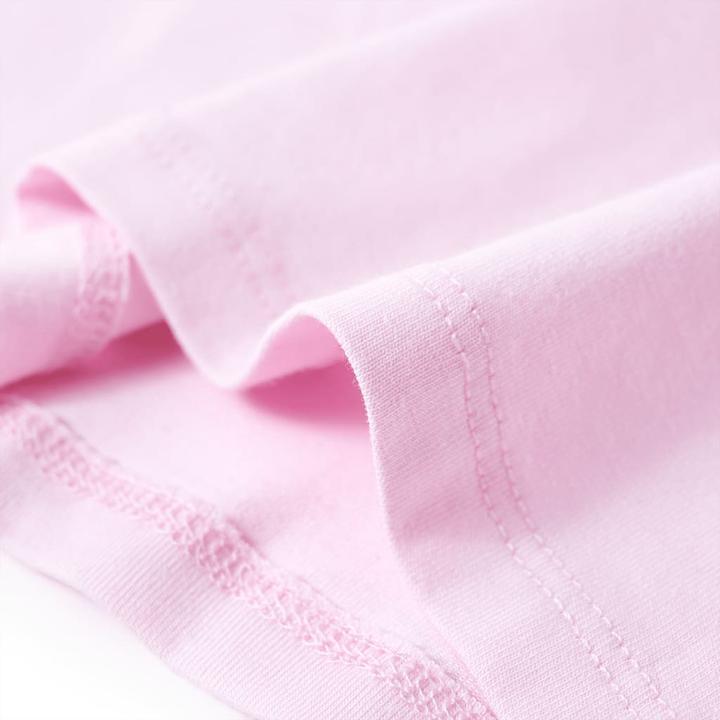 Immagine prodotto VidaXL T-shirt per bambini rosa pallido 128,Materiale: 95 % cotone. 5 (128)