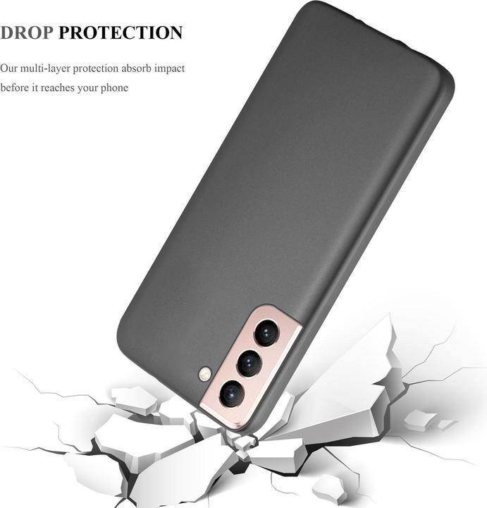 Immagine prodotto Cadorabo Copertura metallica opaca in TPU (Samsung Galaxy S21 5G)