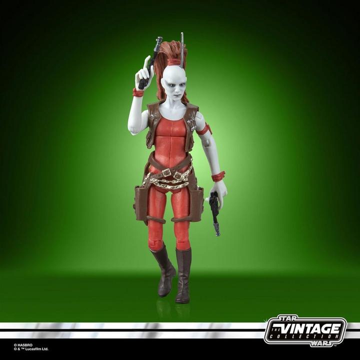 Produktbild Hasbro Star Wars Episode I Vintage Collection Actionfigur Aurra Sing 10 cm