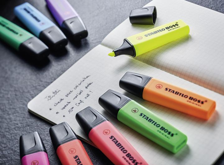 Immagine prodotto STABILO Evidenziatore BOSS ORIGINAL (Multicolore, 5 mm, 15 x)