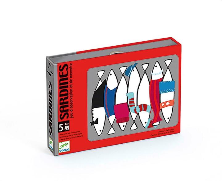 Image du produit Djeco Sardines (Allemand, Français, Italien, Anglais)