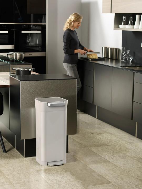 Actual product image Joseph Joseph Titan Recycling Station Stone, plastic/stainless steel, 39x33x6 (30 l)
