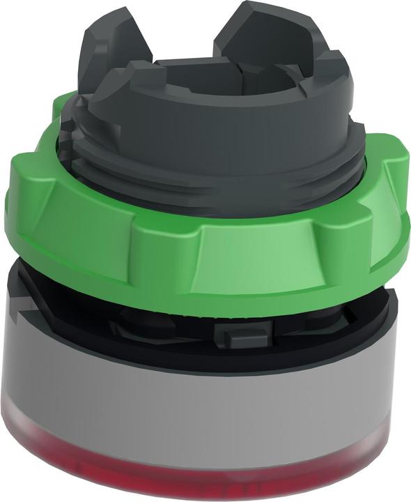 Actual product image Schneider Electric Illuminated pushbutton, front, grooved, ZB5AW343SC0