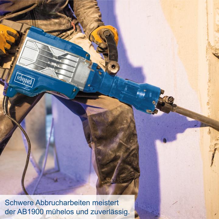 Produktbild Scheppach AB1900 Abbruchhammer 230-240V 50Hz - 60J (Netzbetrieb)