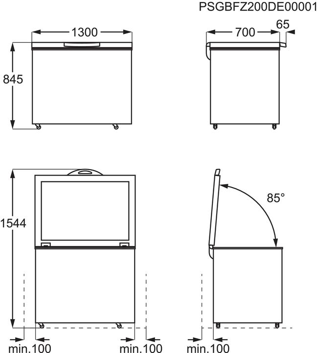 Actual product image Electrolux GT380 (Stand-alone, 371 l)