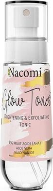 Actual product image Nacomi Glow Toner Illuminating Exfoliating Tonic Is An 80Ml Face (Tonic water, 80 ml)