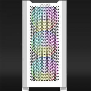 Actual product image Aqirys Aquilla White (mATX, ATX, Mini-ITX)