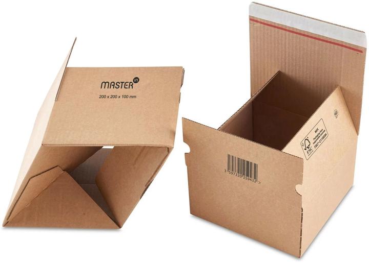 Actual product image Antalis Shipping box with automatic bottom 23 x 16 x 8 cm, 20 pieces (23 x 16 x 8 cm, 20 x)