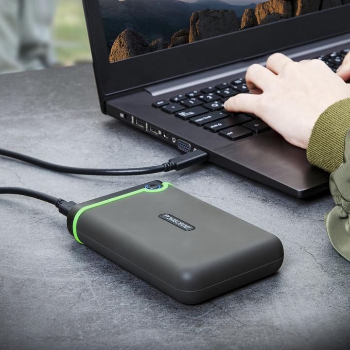 Actual product image Transcend StoreJet 25M3C (4 TB)
