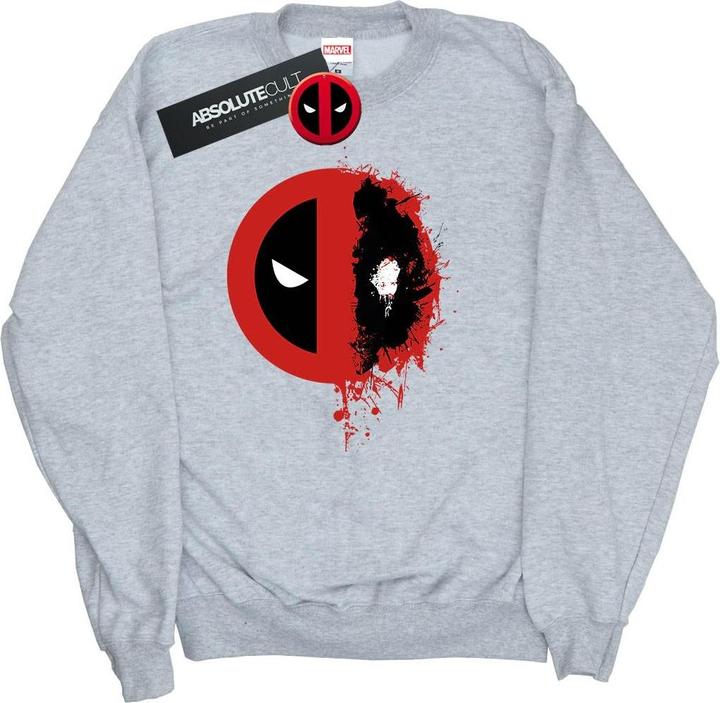 Produktbild Deadpool Split Splat Logo Sweatshirt (XL)