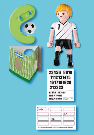 Actual product image Playmobil Football player Germany (4729)