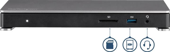 Produktbild StarTech TB3DOCK2DPPU (Thunderbolt, 6 Ports)