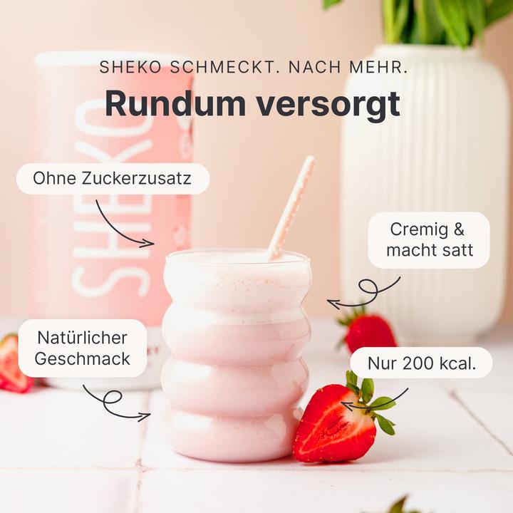 Actual product image Sheko Shake (Strawberry, 1 pcs., 450 g)