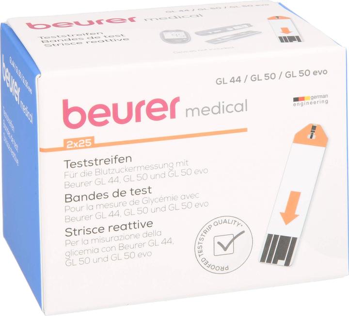 Actual product image Beurer Test strips for GL44 and GL50 (Test strips)