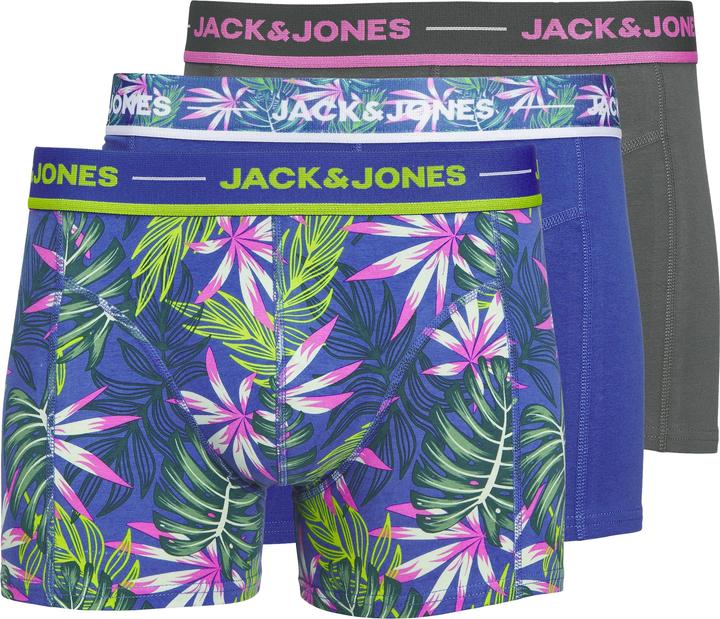 Jack & Jones Pink Leaves (XXL, 3er Pack)