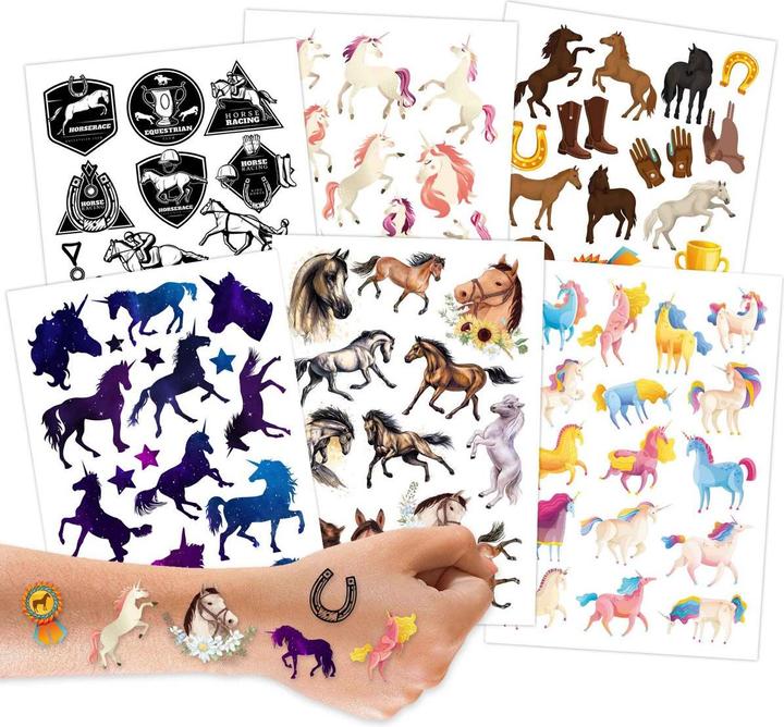 Produktbild Papierdrachen Pferde