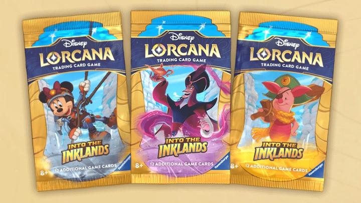Actual product image Disney Lorcana Trading Card Game: Set 3 - Booster (English) (English, Booster Pack)