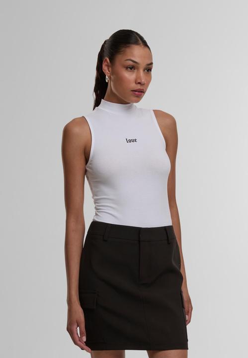 Actual product image Mister Tee MisterTee Love Ladies Sleeveless Turtleneck Body - 200873 (L)
