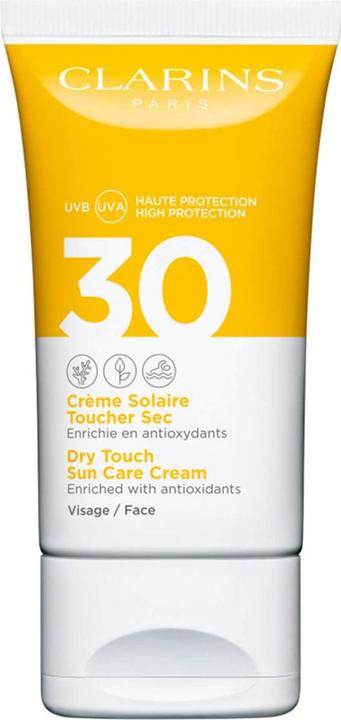 Image du produit Clarins Toucher sec (Crème solaire visage, SPF 30, 50 ml, 73 g)
