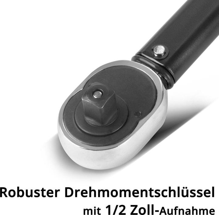 Produktbild Stahlwerk Drehmomentschlüssel TW-210 ST 28-210 Nm 1/2“ Zoll mit Mikrometerskala (1/2", 28 Nm, 210 Nm)