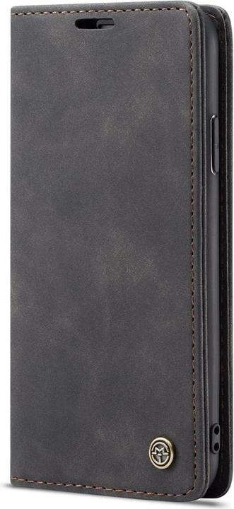 Produktbild König Design Hülle Handy Schutz für Apple iPhone XS Max Case Flip Cover Tasche Etuis Schwarz (Apple iPhone XS Max)