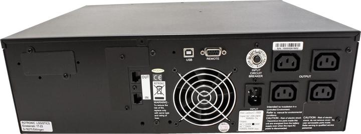 Actual product image Roline Linesecure II RM 1500 (1500 VA, 960 W, Line-interactive UPS)