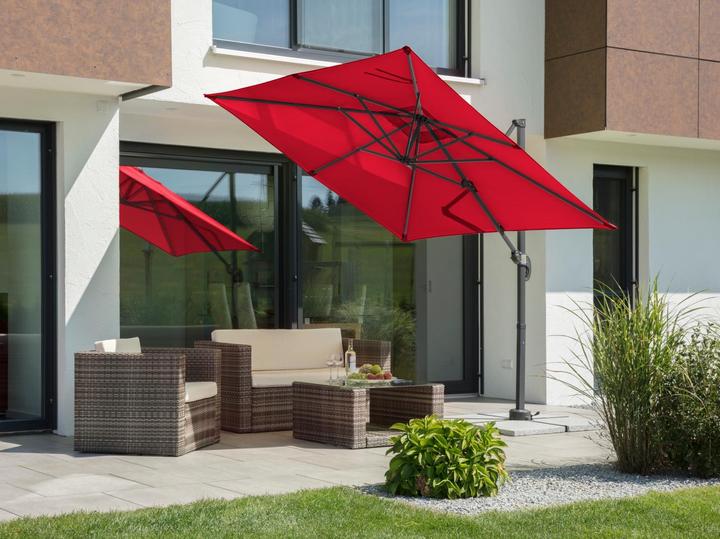 Actual product image Schneider Schirme Parasol Schneider Rhodos Junior 230 x 230 cm red (2.30 m)