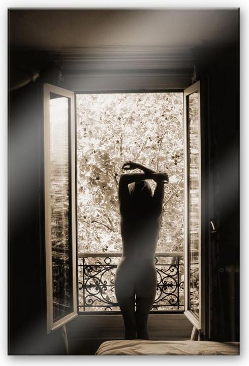 Actual product image Trenddeko The view from the window! (70 x 100 cm)