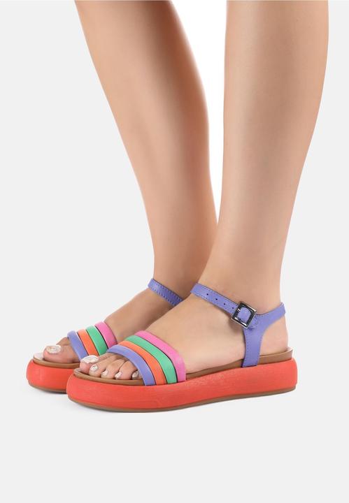 Inuovo Modische Riemchensandalette aus hochwertigem Leder von. Das super trendige Design machen die (38)