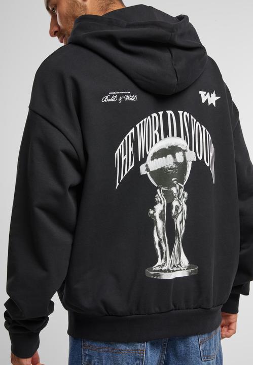 Immagine prodotto Mister Tee MisterTee Your World Felpa con cappuccio oversize - 175111 (L)