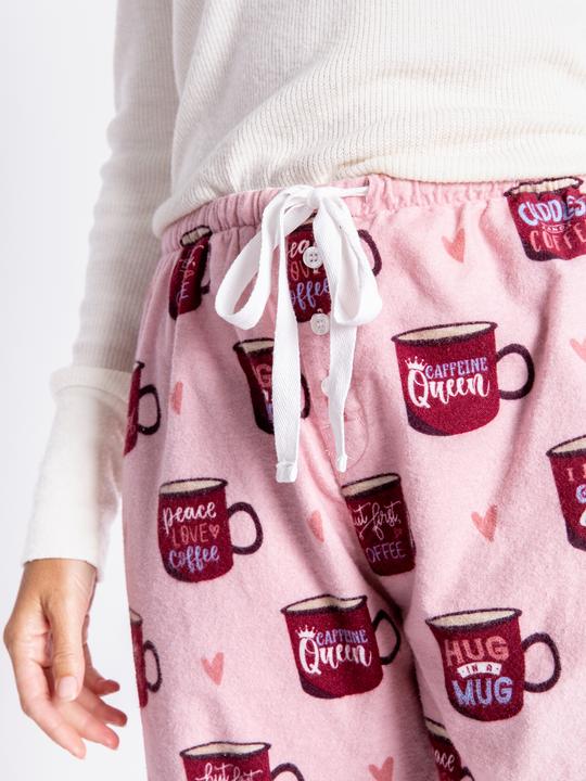 Actual product image Pj Salvage Pyjama bottom pink/small patterned (XS)