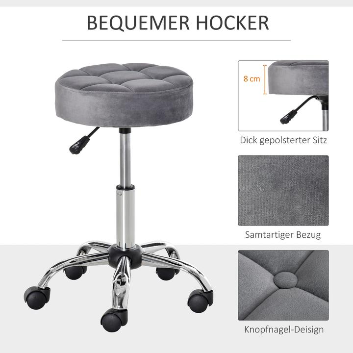 Actual product image Jamb Roller stool