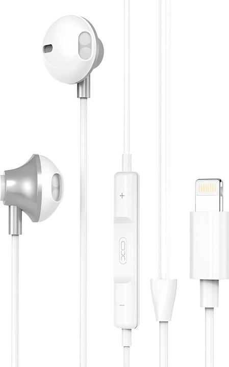 Actual product image xO wired earphones EP71 Lightning white (Cable)