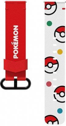 Actual product image Samsung GP-TYR915HO Galaxy Watch 4/4 Classic/5/5 Pro Poké Ball Strap 20mm Red/White