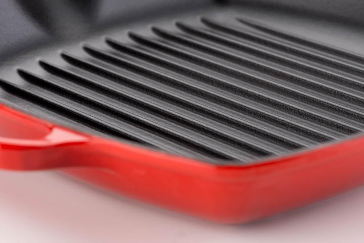 Actual product image Le Creuset Signature (26 cm, Grill pan, Cast iron)