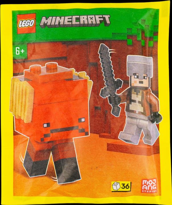 Actual product image LEGO Minecraft Nether Hero with Strider - 662402 NEW! Quantity 1x (662402, LEGO Minecraft)